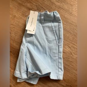 3T Janie and Jack baby blue shorts
